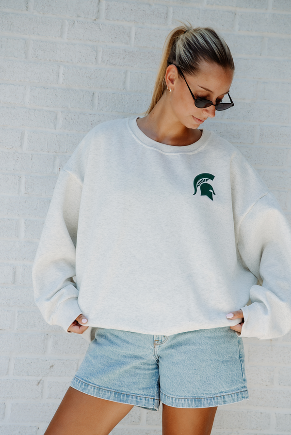 Michigan State University Fleece Crewneck V2