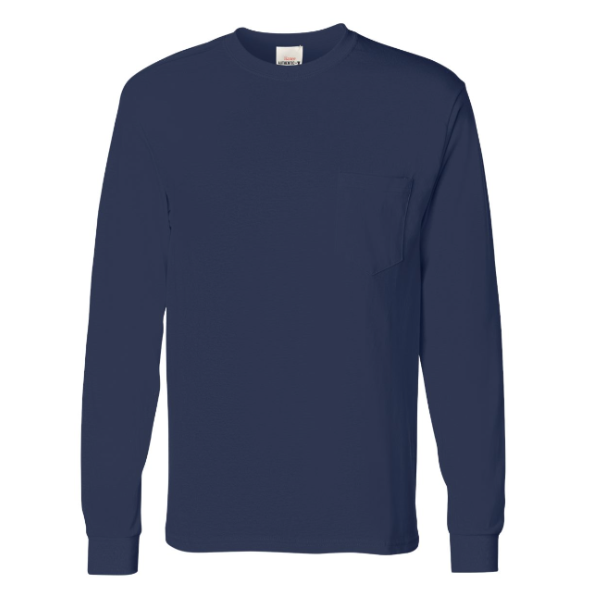 Authentic Long Sleeve Pocket T-Shirt - The Collegiate Lineup