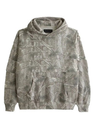 Maple Leaf Print Camouflage Essential Hoodie