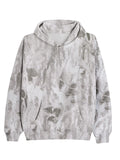 Maple Leaf Print Camouflage Essential Hoodie