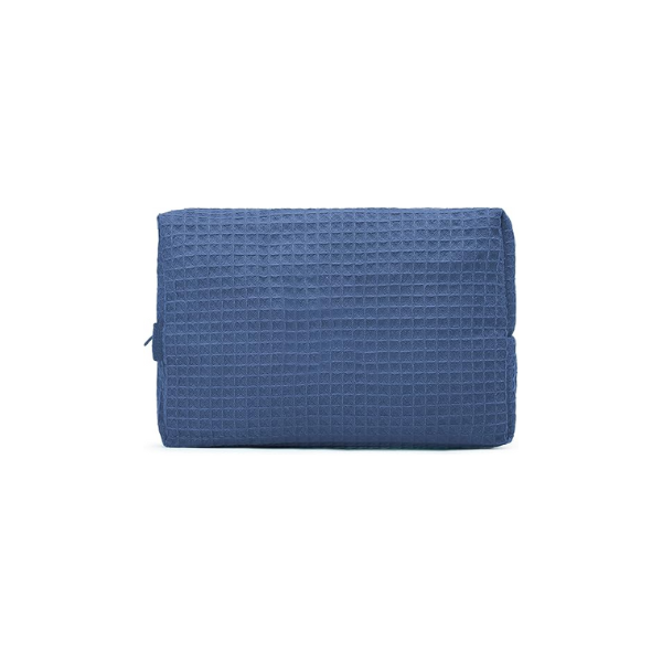 TCL Custom Women's Large Cotton Waffle Makeup Bag