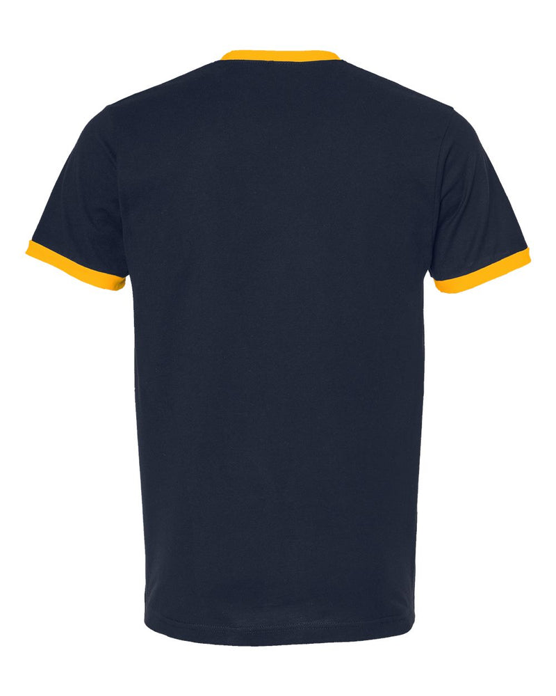 Unisex Fine Jersey Ringer T-Shirt