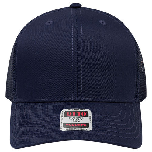 OTTO CAP® 6 Panel Mid Profile Mesh Back Trucker Hat - 112-1