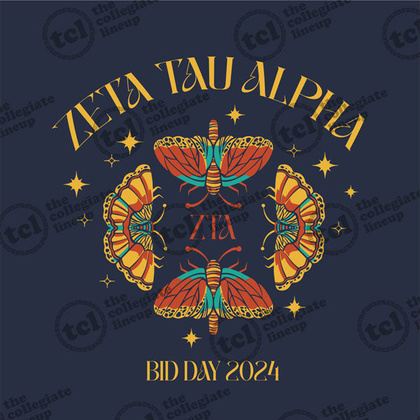 Zeta Tau Alpha Butterfly Bid Day – 2195