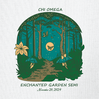 Chi Omega Enchanted Garden Semi – 2632