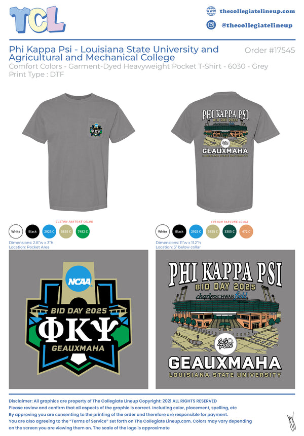 Phi Kappa Psi LSU and Agricultural and Mechanical College #17545