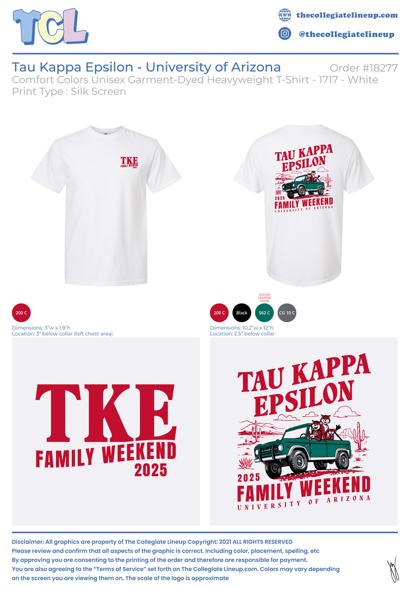 Tau Kappa Epsilon University of Arizona 18277