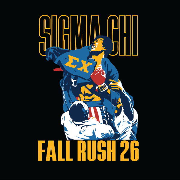 Sigma Chi Fall Rush Sports T-Shirt - 3613