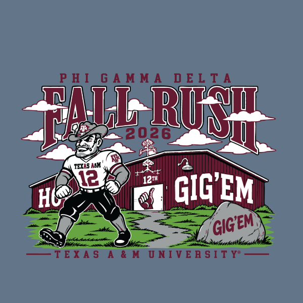 Phi Gamma Delta Fall Rush Sports T-Shirt - 3612