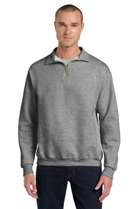 Jerzees® Super Sweats® NuBlend® 1/4-Zip Sweatshirt with Cadet Collar