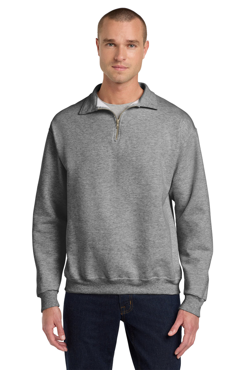 Jerzees® Super Sweats® NuBlend® 1/4-Zip Sweatshirt with Cadet Collar