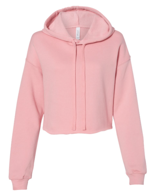 Women's Cropped Fleece Hoodie