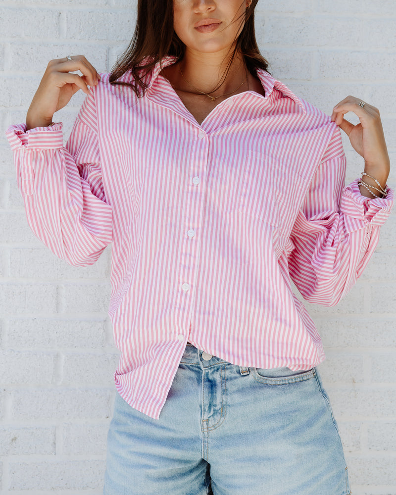 Women’s Classic Oversized Button-Down Shirt
