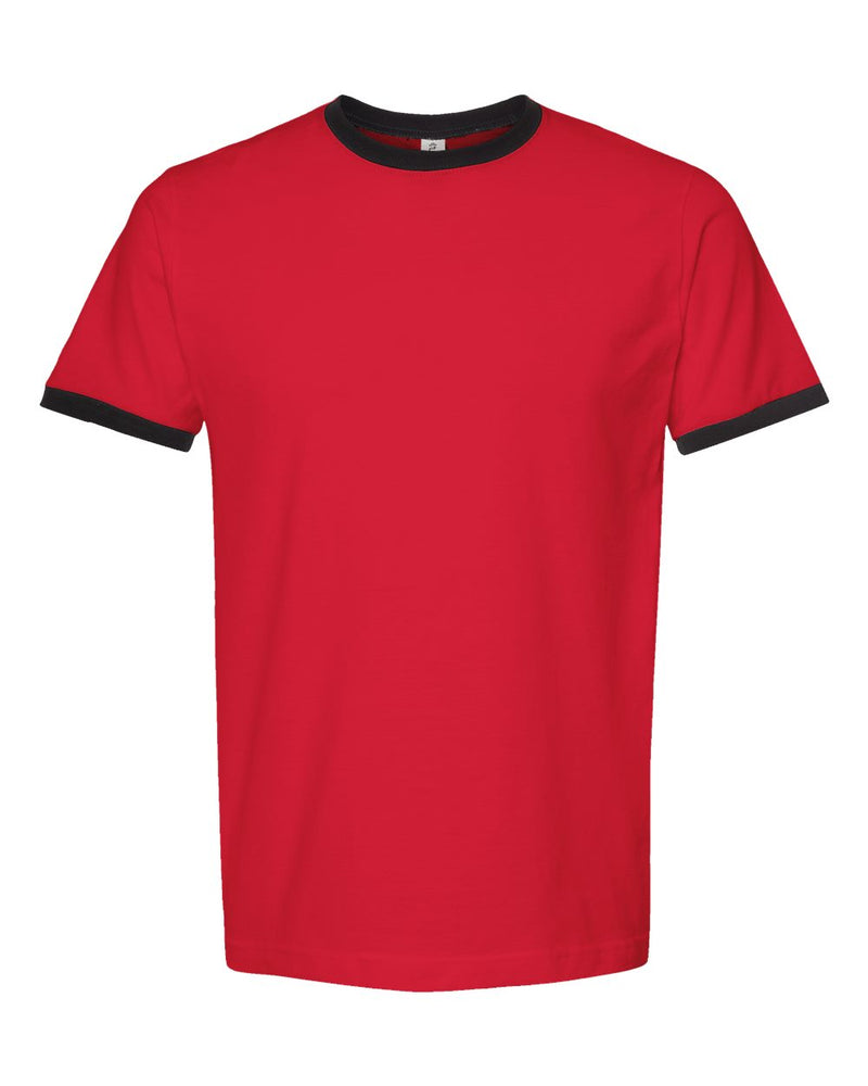 Unisex Fine Jersey Ringer T-Shirt