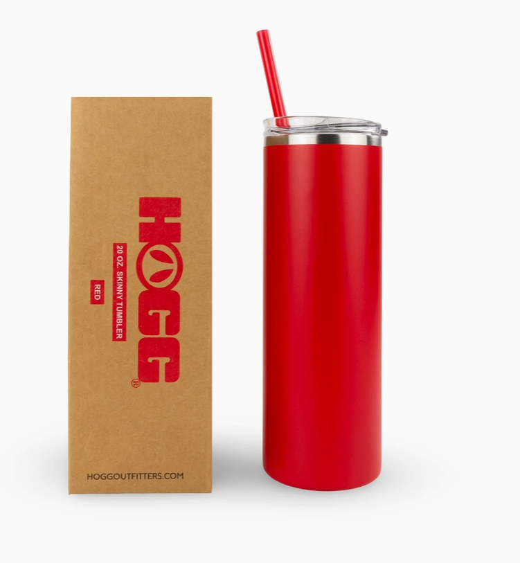 20oz Powder Coated Skinny Tumbler