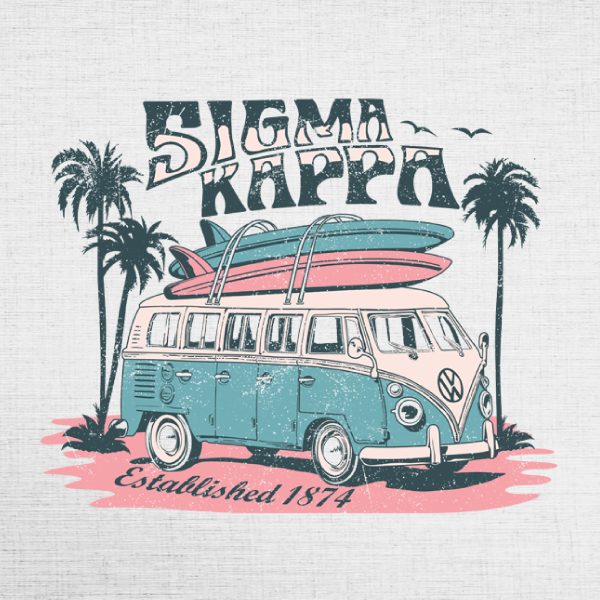 Sigma Kappa Beach Van – 2132