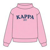 Polka Dot Daydream Full Length Mock Sweatshirt