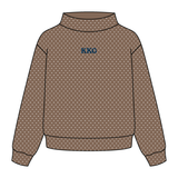 Polka Dot Daydream Full Length Mock Sweatshirt