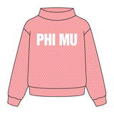 Polka Dot Daydream Full Length Mock Sweatshirt