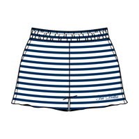 Striped Daydream French Terry Short