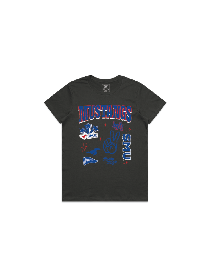 Southern Methodist University Nightshift Tee - The Collegiate Lineup