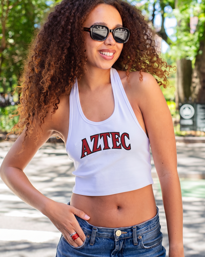 San Diego State University Rib Halter Tank
