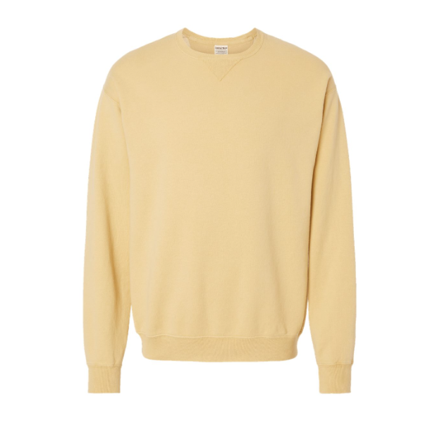 Garment Dyed Unisex Crewneck Sweatshirt