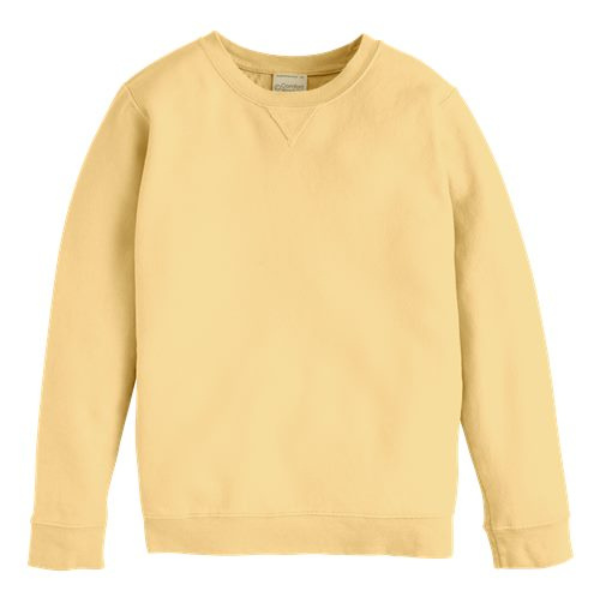 Youth Garment-Dyed Crewneck Sweatshirt