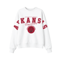 University of Arkansas Backdrop Dolman