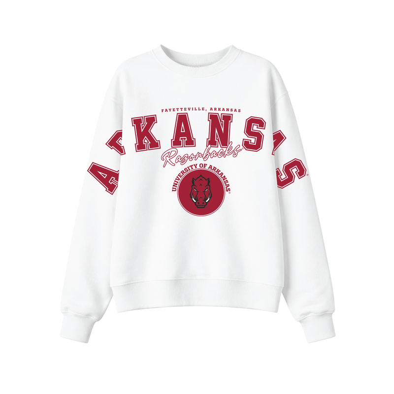 University of Arkansas Backdrop Dolman
