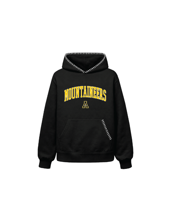 Appalachian State University Dropcut Fleece Hoodie