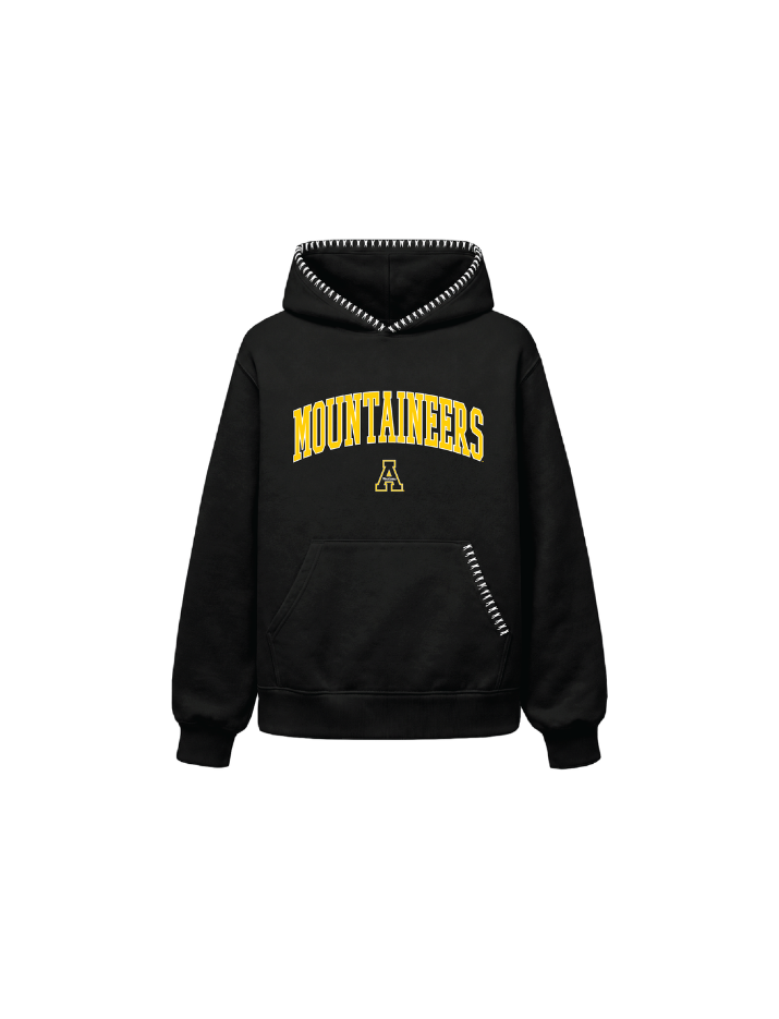 Appalachian State University Dropcut Fleece Hoodie