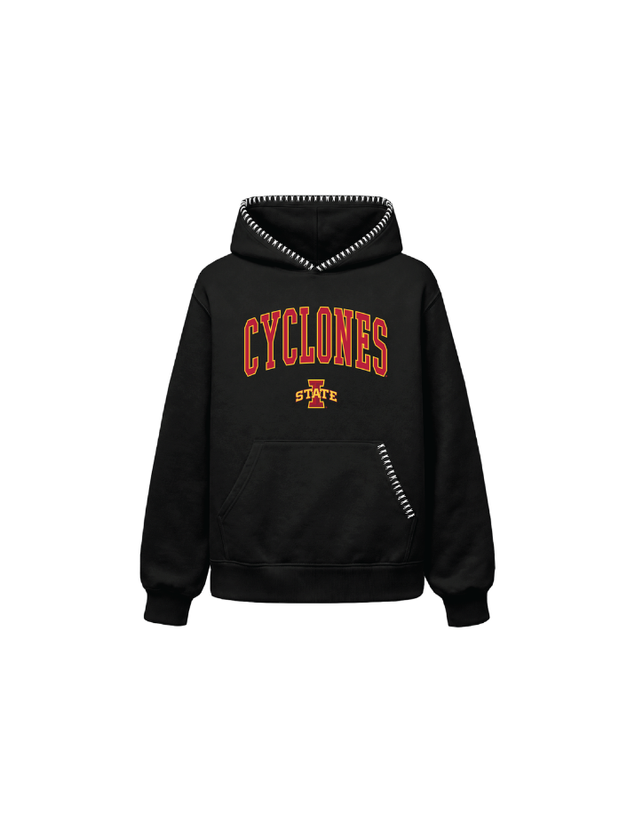 Iowa State University Dropcut Fleece Hoodie