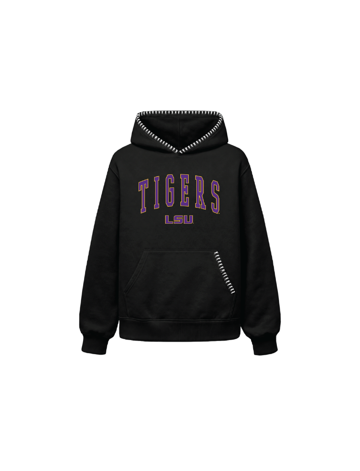 Louisiana State University Dropcut Fleece Hoodie