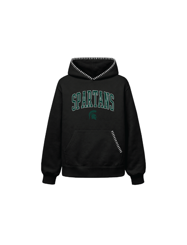 Michigan State University Dropcut Fleece Hoodie