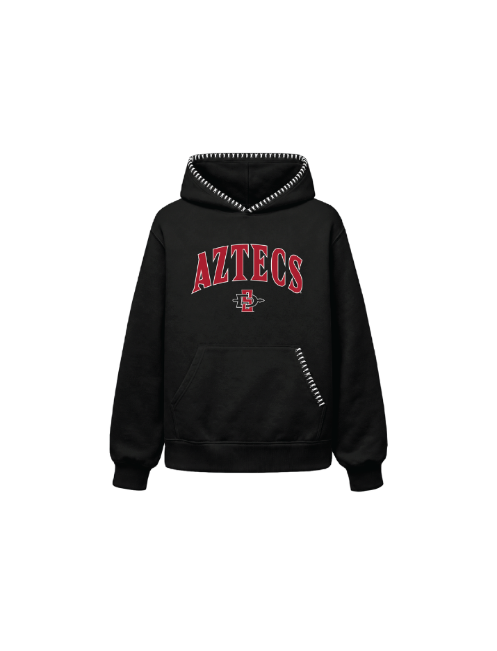 San Diego State University Dropcut Fleece Hoodie