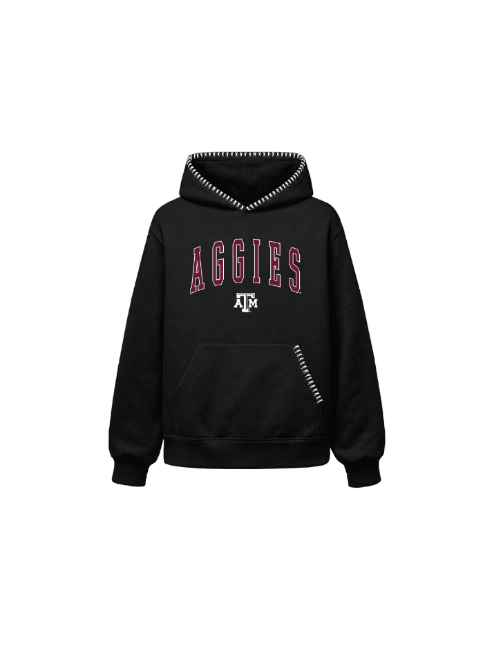 Texas A&M University Dropcut Fleece Hoodie