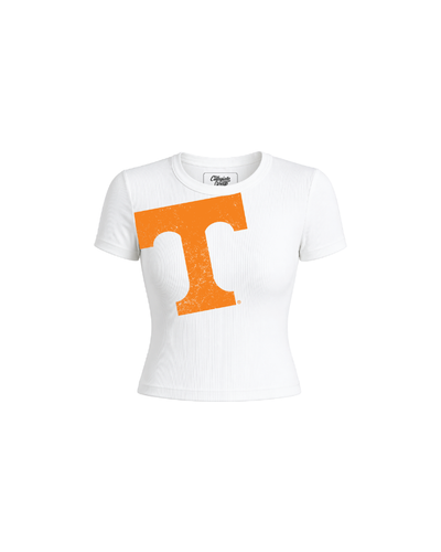 University of Tennessee Ribbed Crop Tee