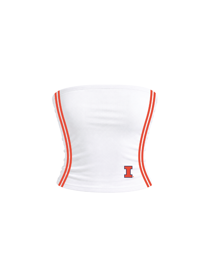 University of Illinois Ringer Tube Top