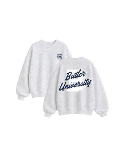 Butler University Oversized Fleece Crewneck
