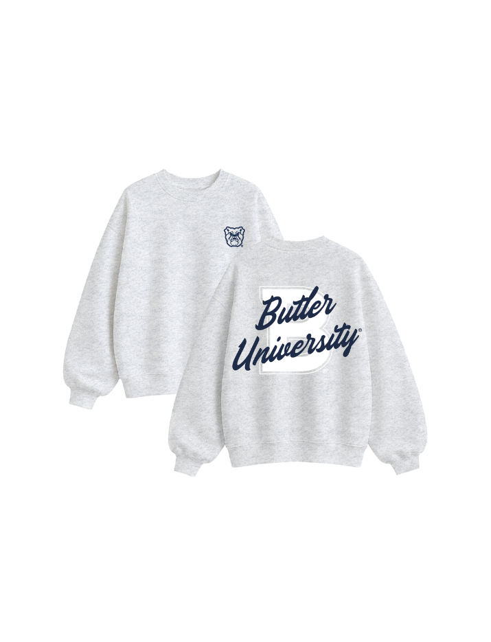 Butler University Oversized Fleece Crewneck