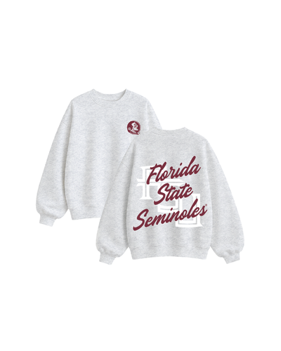 Florida State University Oversized Fleece Crewneck