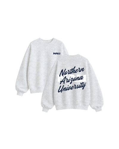 Northern Arizona University Oversized Fleece Crewneck