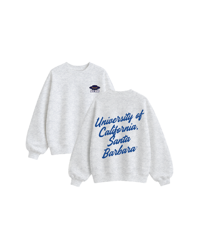 UC Santa Barbara Oversized Fleece Crewneck
