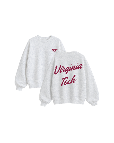 Virginia Tech Oversized Fleece Crewneck