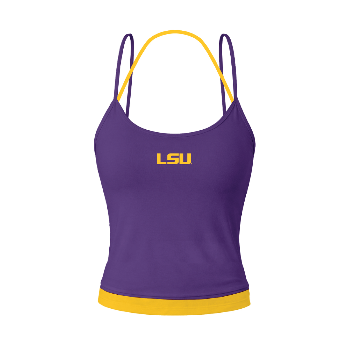 Louisiana State University Contrast Halter