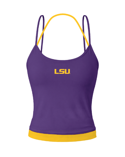 Louisiana State University Contrast Halter