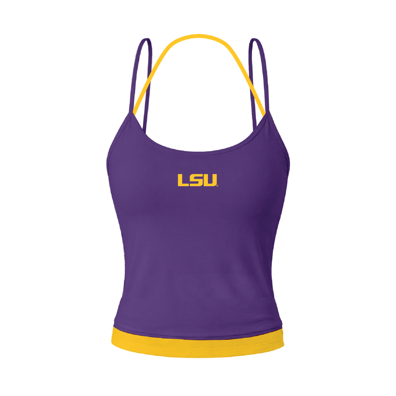 Louisiana State University Contrast Halter
