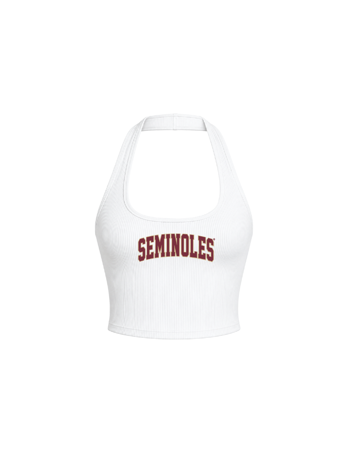 Florida State University Rib Halter Tank