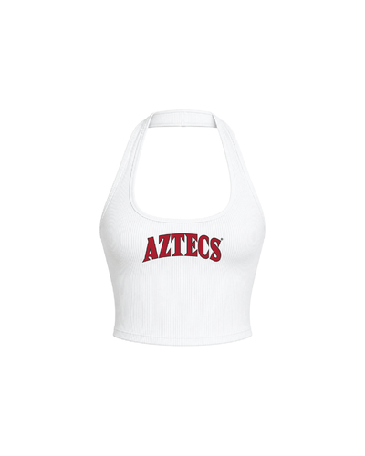 San Diego State University Rib Halter Tank